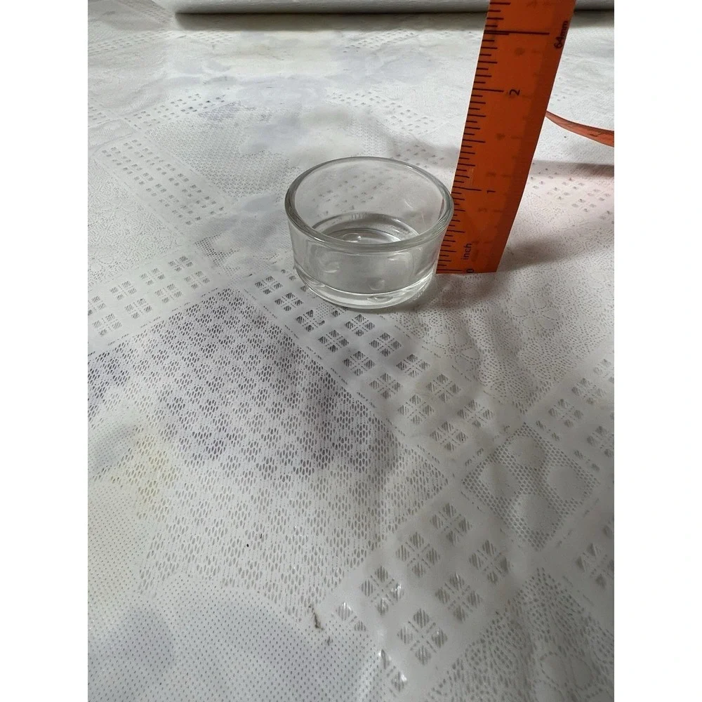 Juvale Glass Votive Candle Holders- Fits Standars Tealight Candles Pack Of 24‎